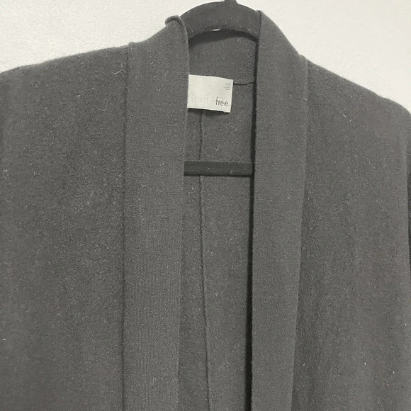 Aritizia Wilfred Free Longline Open Front ¾ Sleeve Cardigan -Autumn Cozy Sweater - Picture 2 of 4